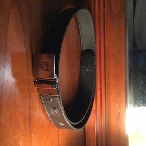 Black Mcm Belt Brand new worn once